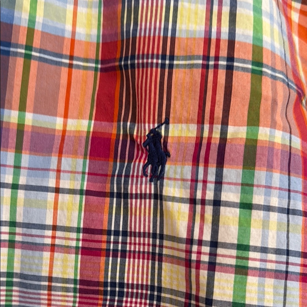 Ralph Lauren Plaid Short Sleeve Shirt - Picture 3 of 4